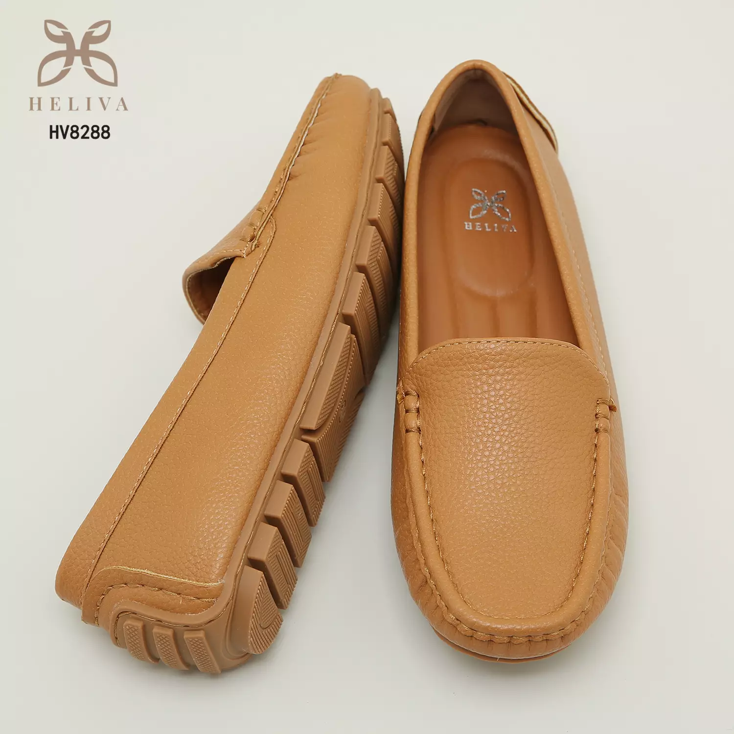 Heliva Hestina Women Shoes Loafers Slip On Sol 1cm