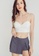 Love, Ara grey Kryz Dark Gray Thin Stripes Back Zipper Mini Skirt with Slit A689BAA7C4909DGS_3