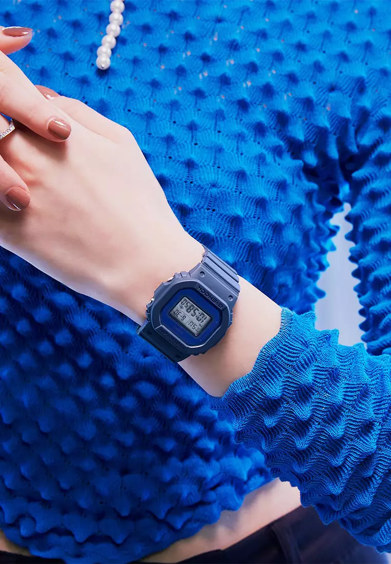G-Shock Digital Women - Jam Tangan Wanita - GMD-S5600-2D - Blue