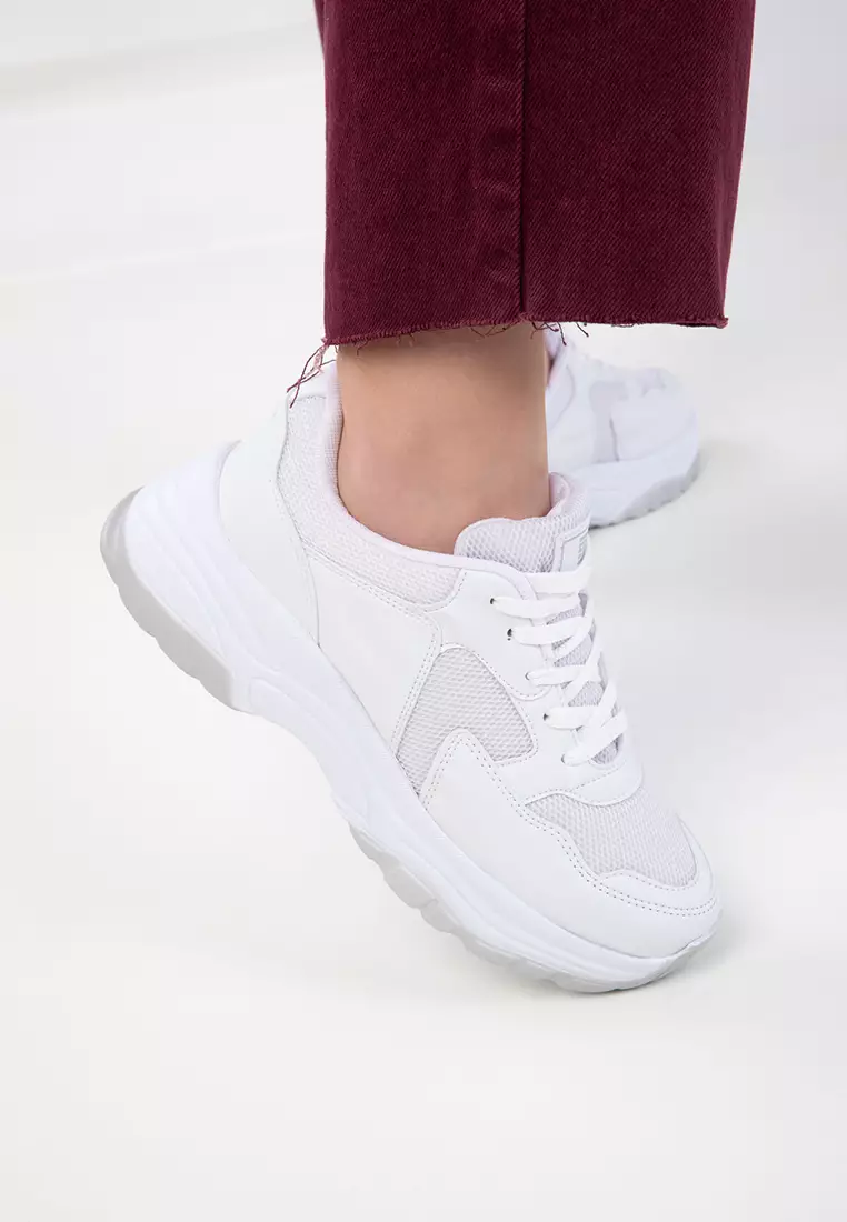 White Women's Sneaker 20590