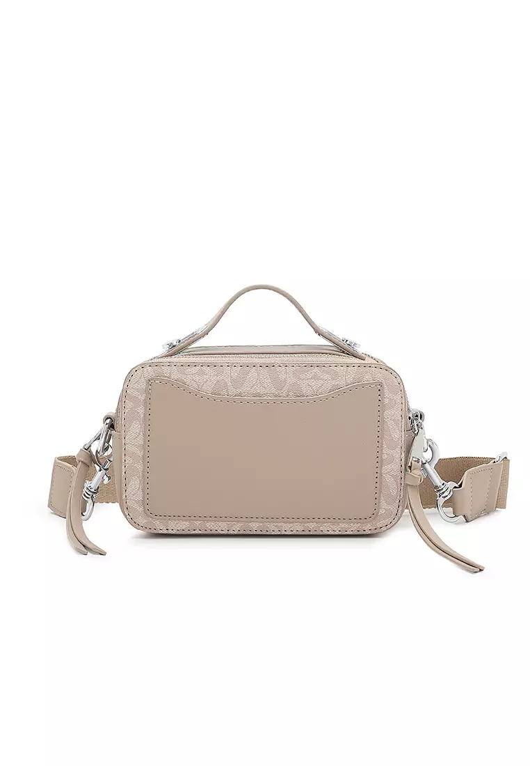 Women's Top Handle Bag / Sling Bag / Crossbody Bag / Shoulder Bag (Tas Tangan Wanita / Tas Selempang Wanita / Tas Bahu Wanita) - Krem