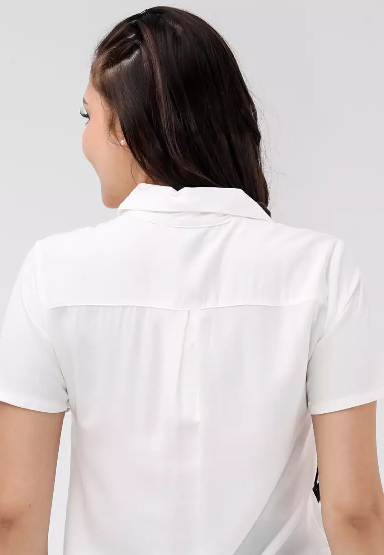 Boldtwill Rayon Short Sleeves Blouse