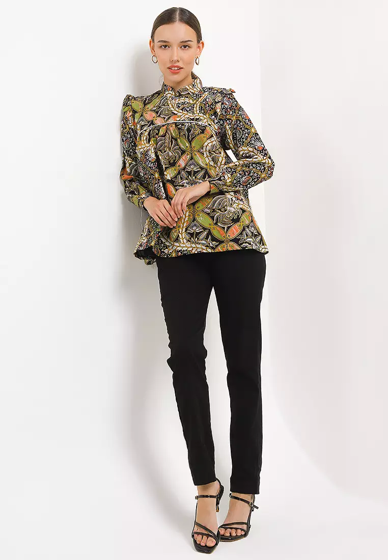 Arini Blouse Batik Katun Wanita