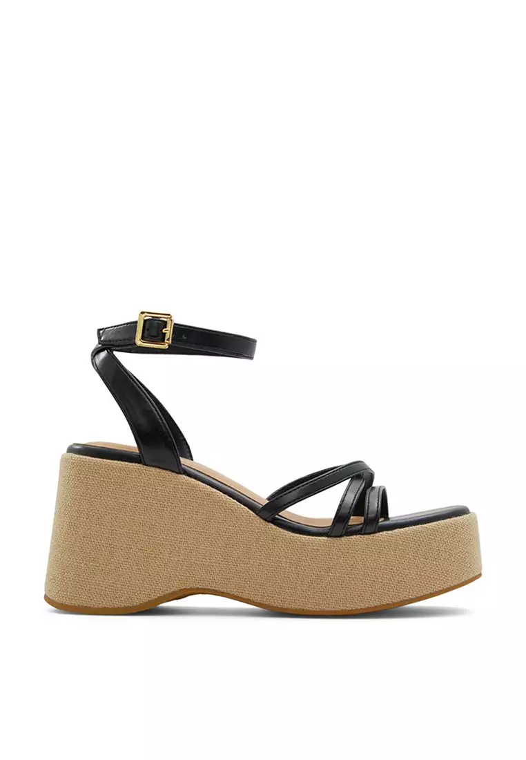 Syndy Ankle Strap Wedges