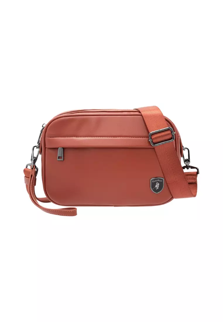 Red messenger bag store mens