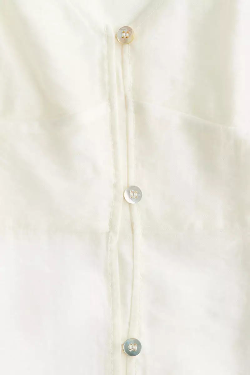 Lyocell-blend strappy dress