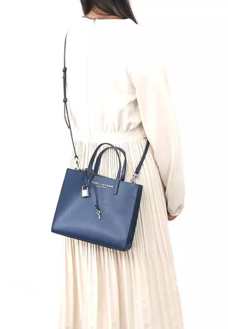 Mini Grind Tote Bag in Azure Blue M0015685