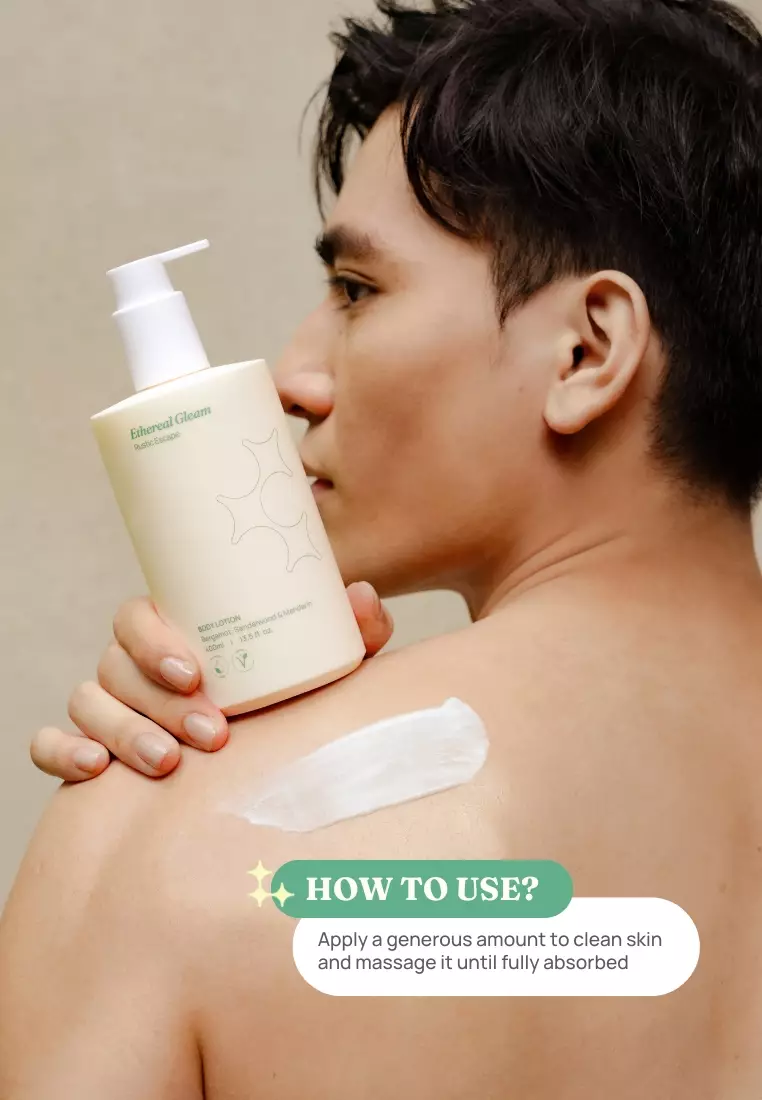 LUMI Ethereal Gleam Body Lotion - Rustic Escape (400ml)