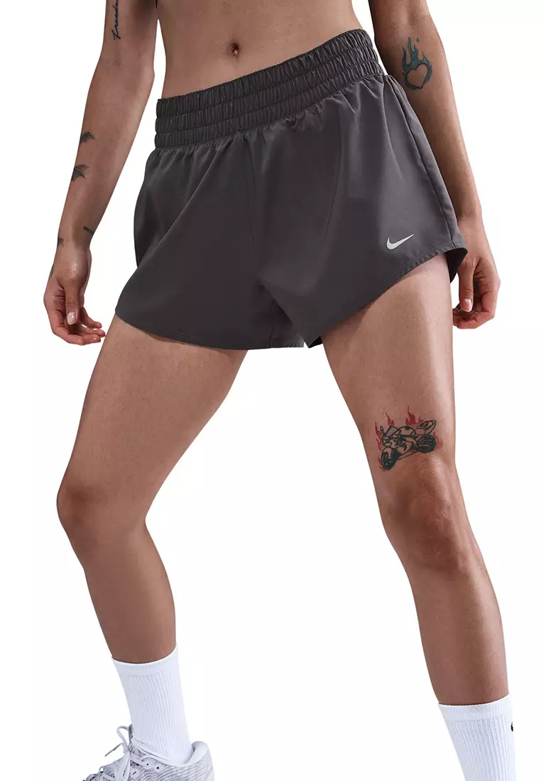 Dri-FIT One Women's Mid-Rise 3" Brief-Lined Shorts