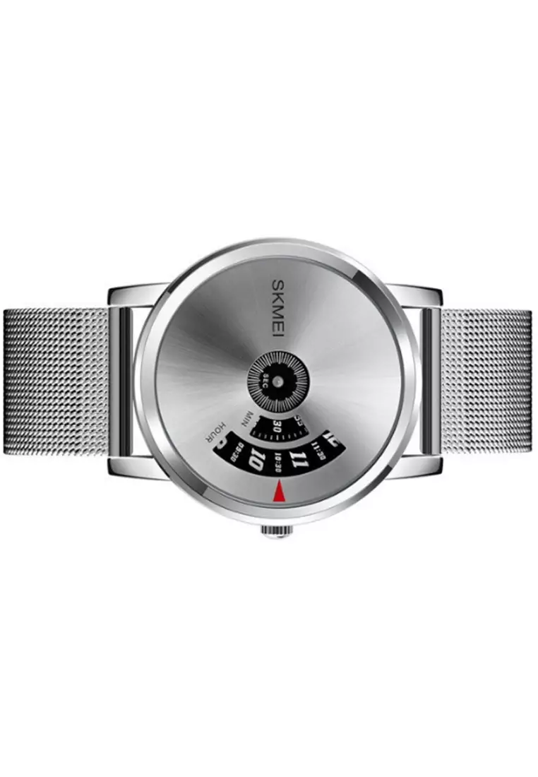 Jam Tangan Analog Pria Waterproof Strap Tali Material Stainless Steel GN13 ORIGINAL