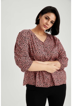 plus size career blouses