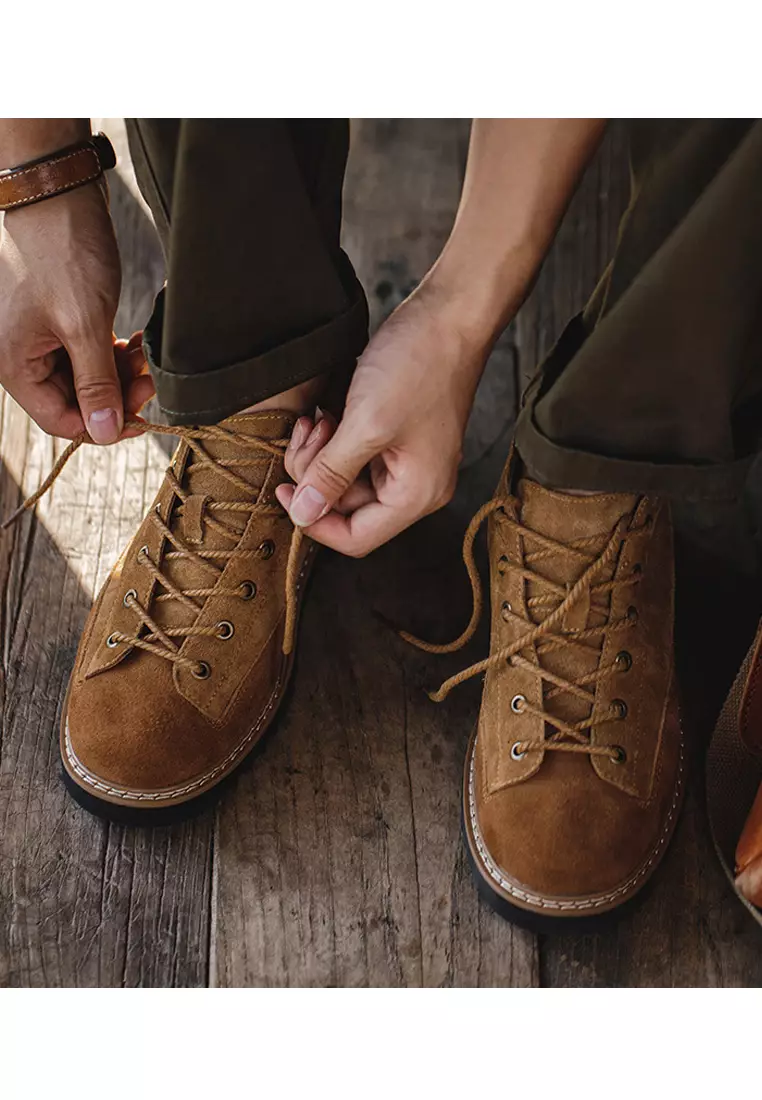 Vintage Leather Ankle Boots CQ2007047