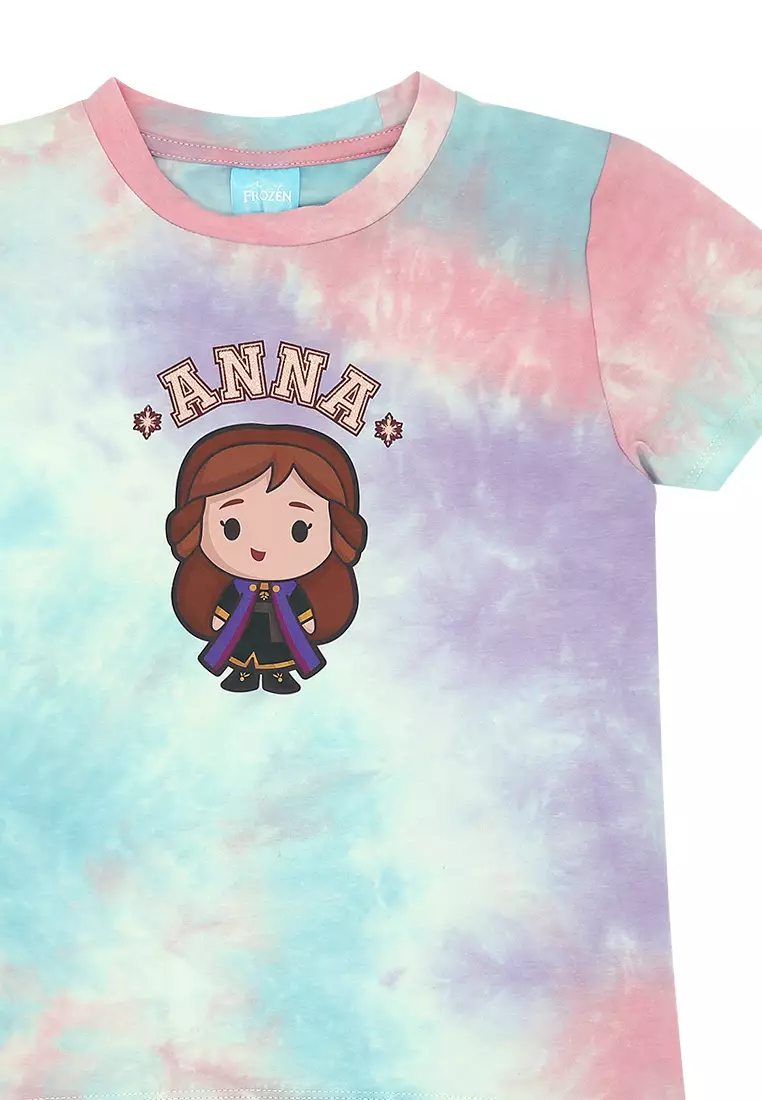 Frozen Girls Kawaii Anna Graphic T-Shirt