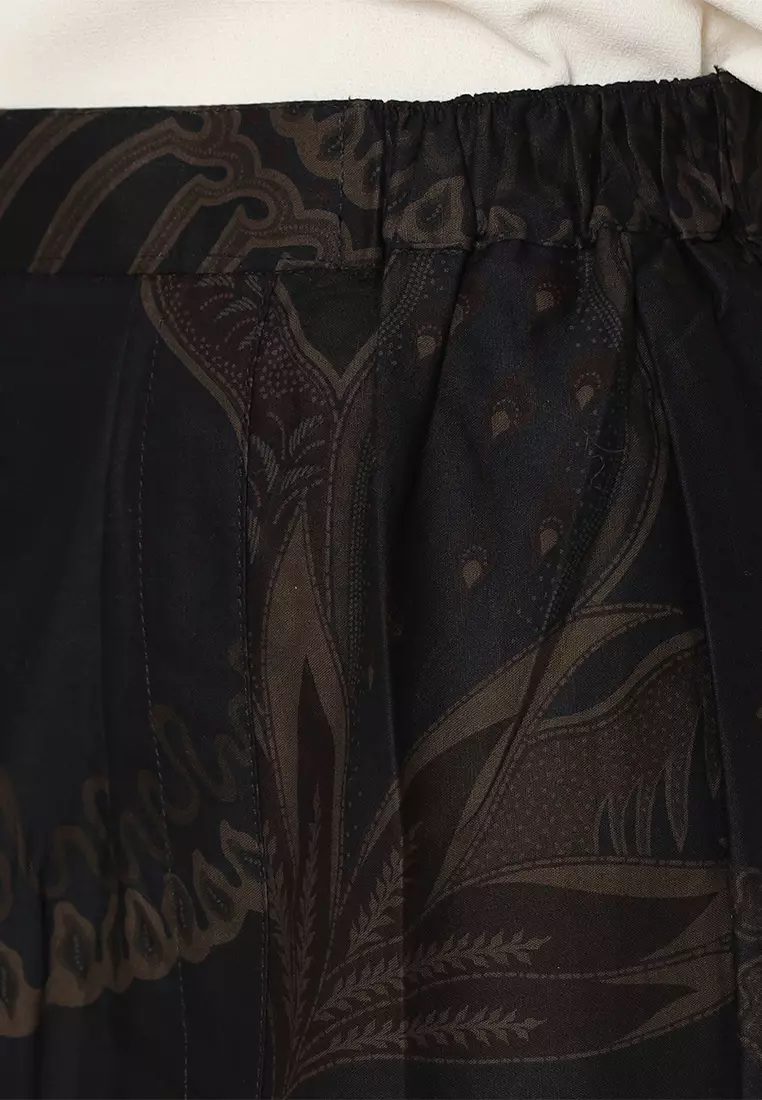 Enzy Batik Rok Batik Senapati - Black