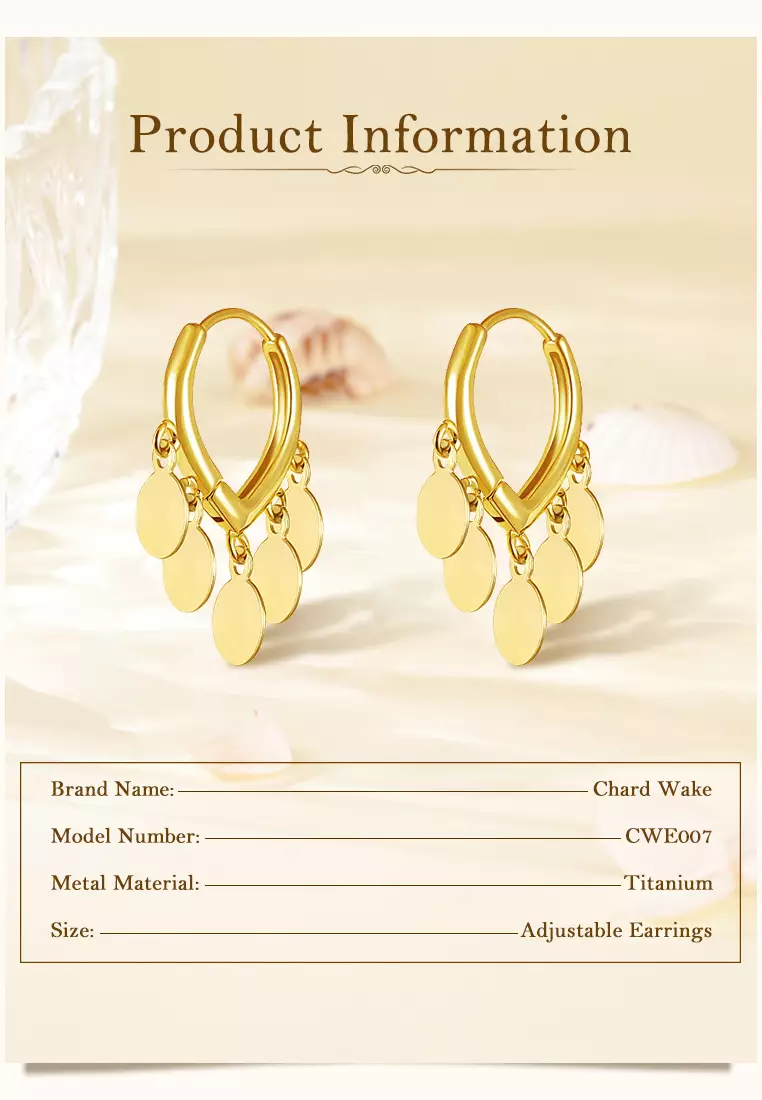 Anting princess Wanita Titanium Korea Antingan Anti Pudar high quality Kotak Indah COD