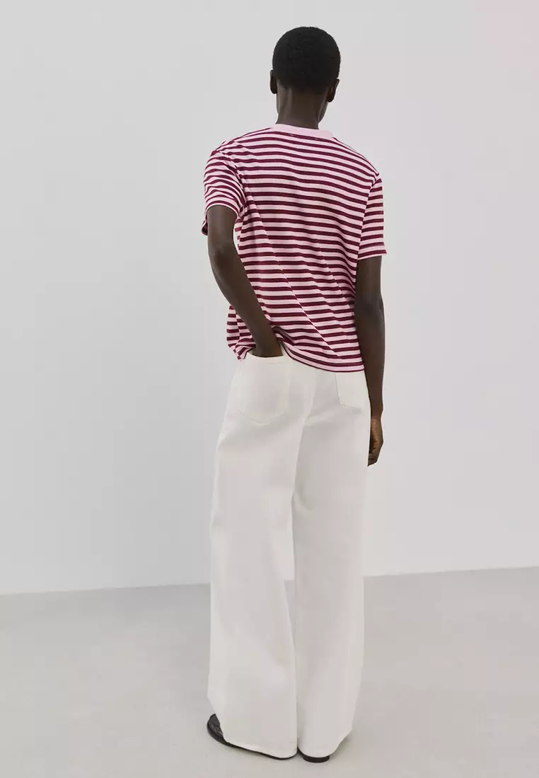 Striped Short-Sleeved T-Shirt