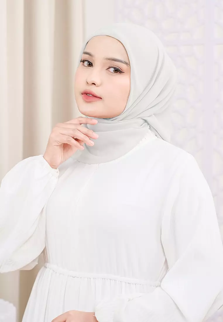 HIJAB INSTAN VIERA-SILVER GREY