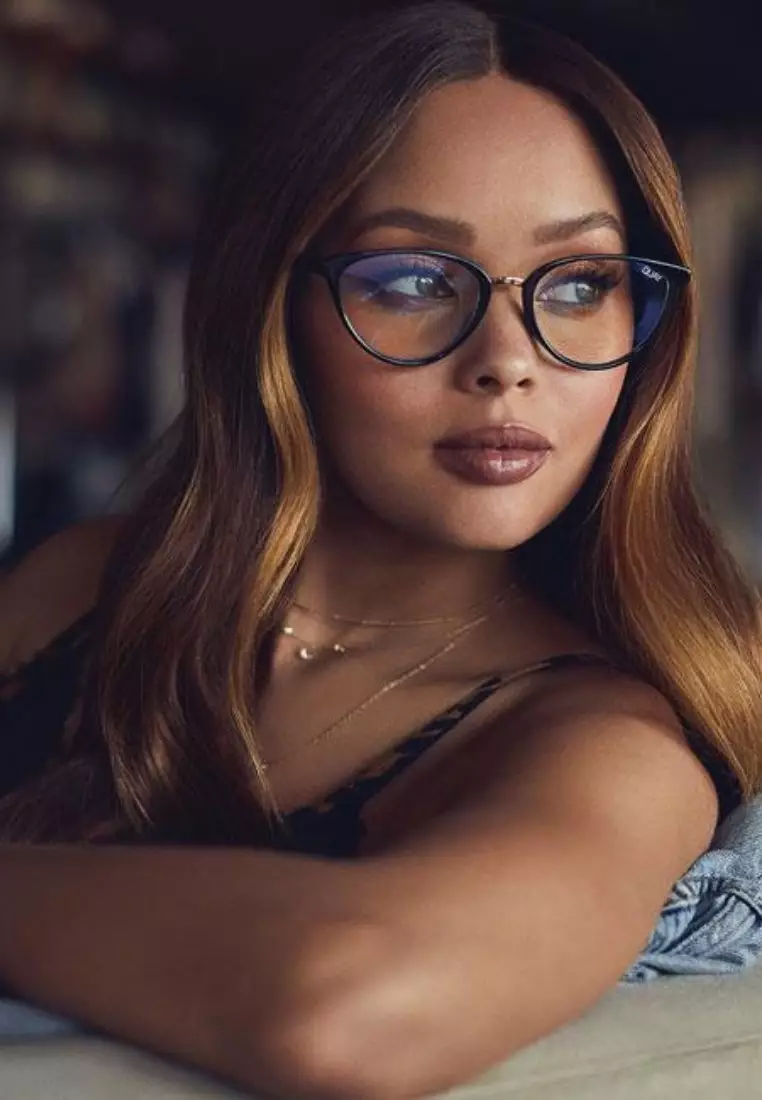 Rumours Blue Light Glasses - Black/Clear