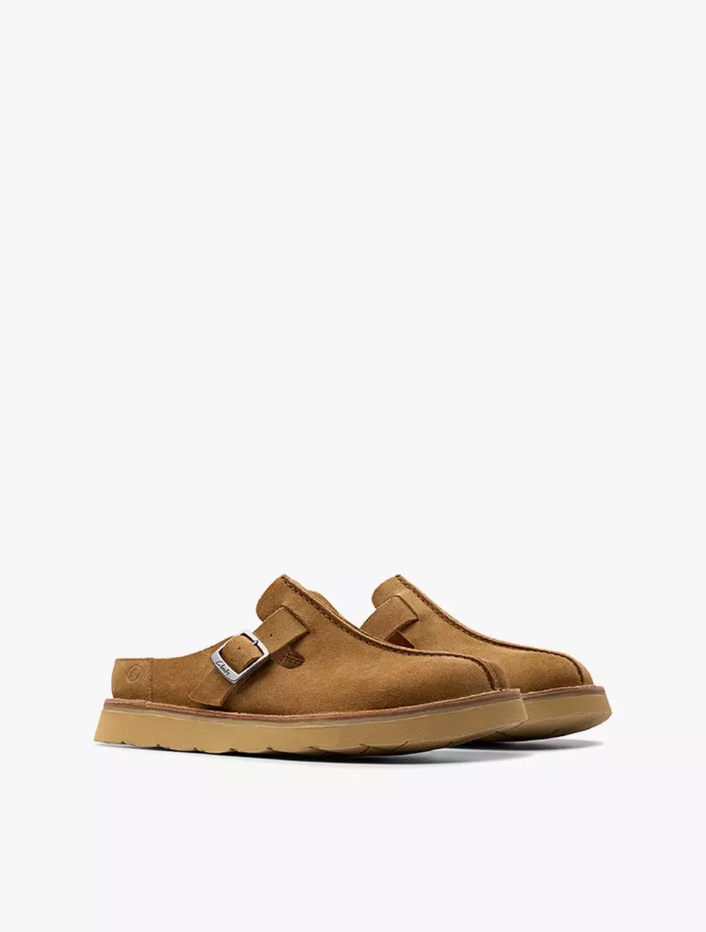 Clarks Solsbury Mule Cola Suede
