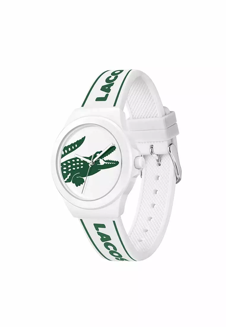 Buy Lacoste Neocroc Women's Watch White Silicone Strap White