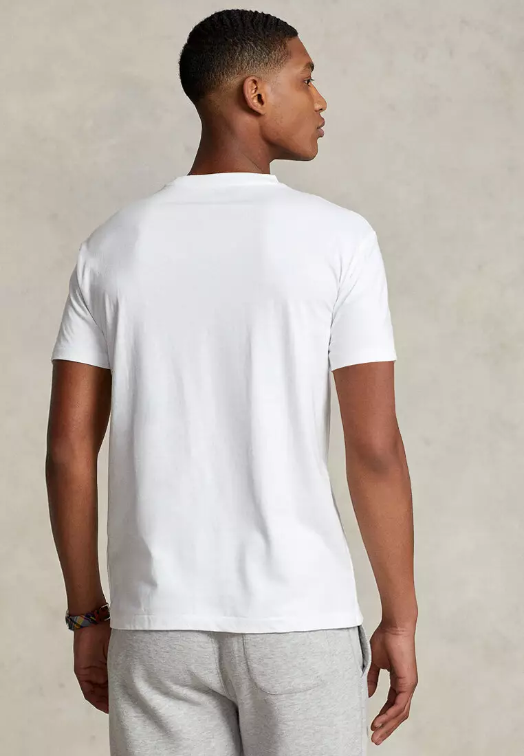 Classic Fit Jersey V-Neck Short Sleeve T-Shirt