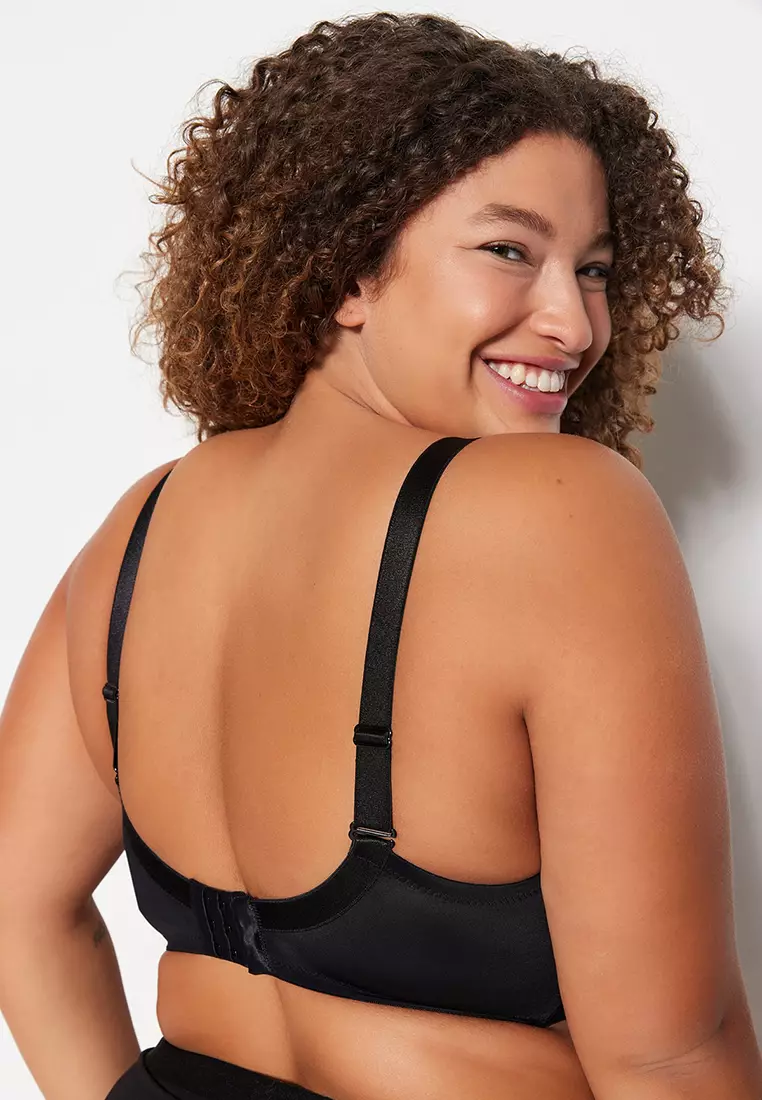 Plus Size Underwire Balconette Bra