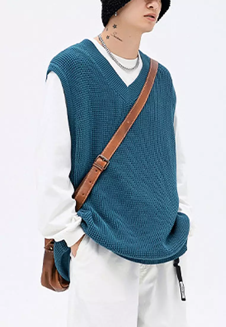 Men's Knit Vests New Collection 2024