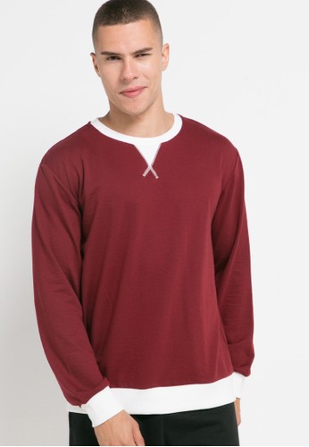 Jual Tolliver Two Color Sweatshirt Original Zalora Indonesia