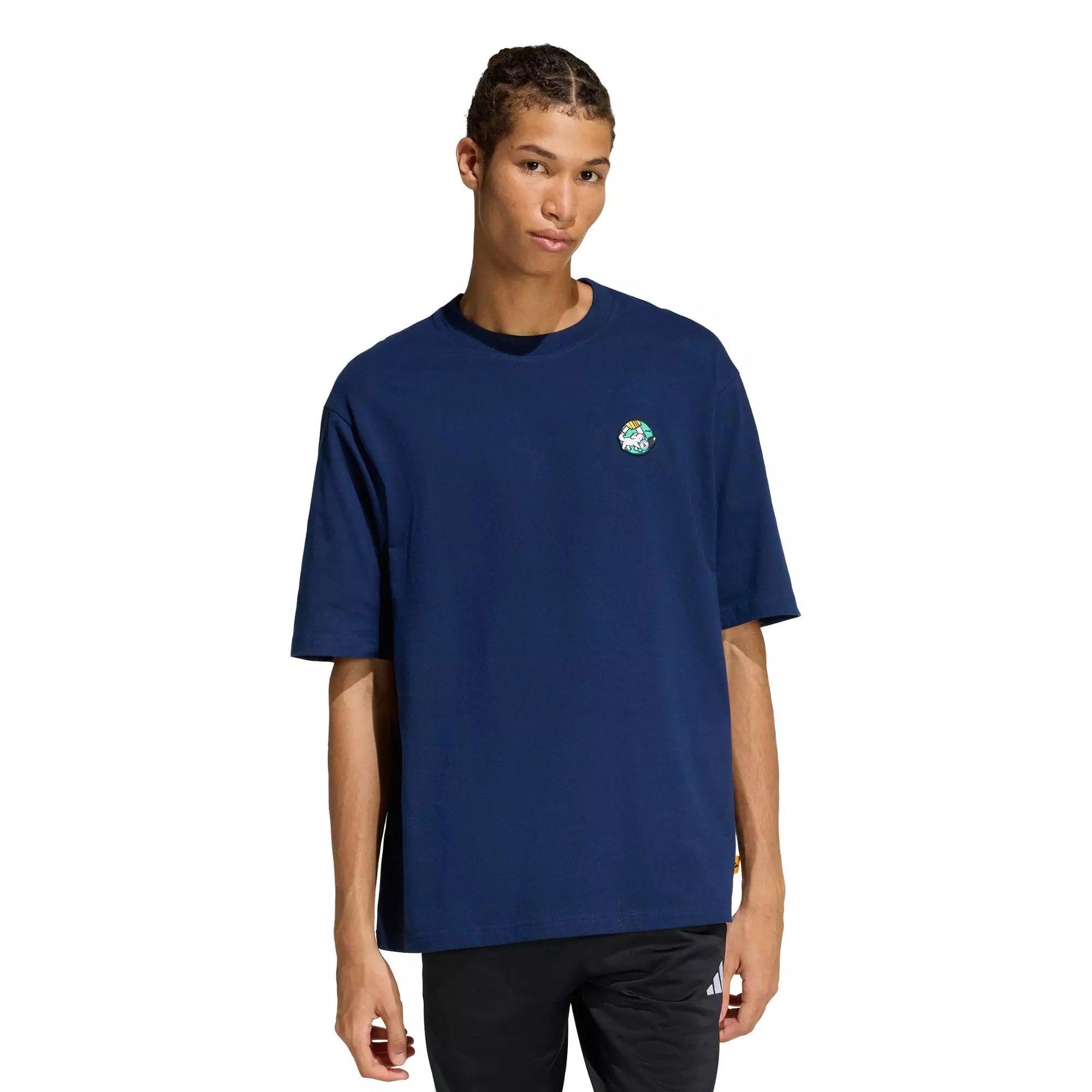 Lifestyle ANIMAL POP GRAPHIC T-SHIRT Men Blue JZ5062