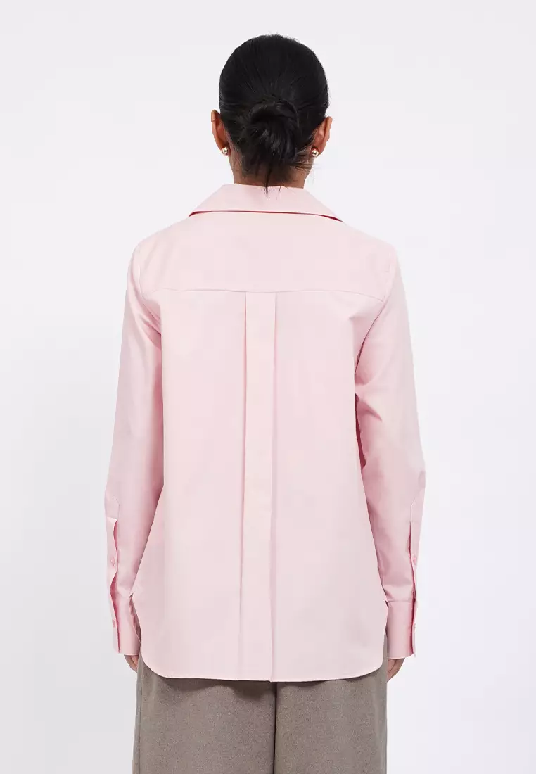 Double Breasted Long Sleeve Shirt