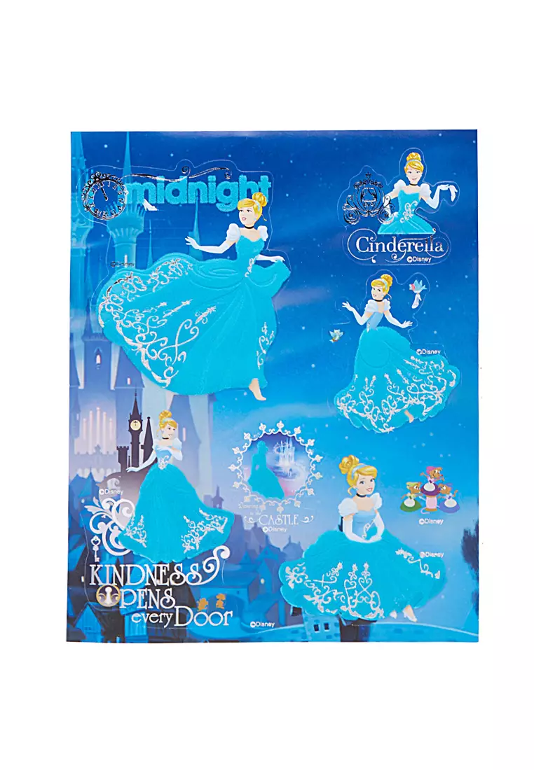 Disney Princess Disney 3D Flocking Stickers