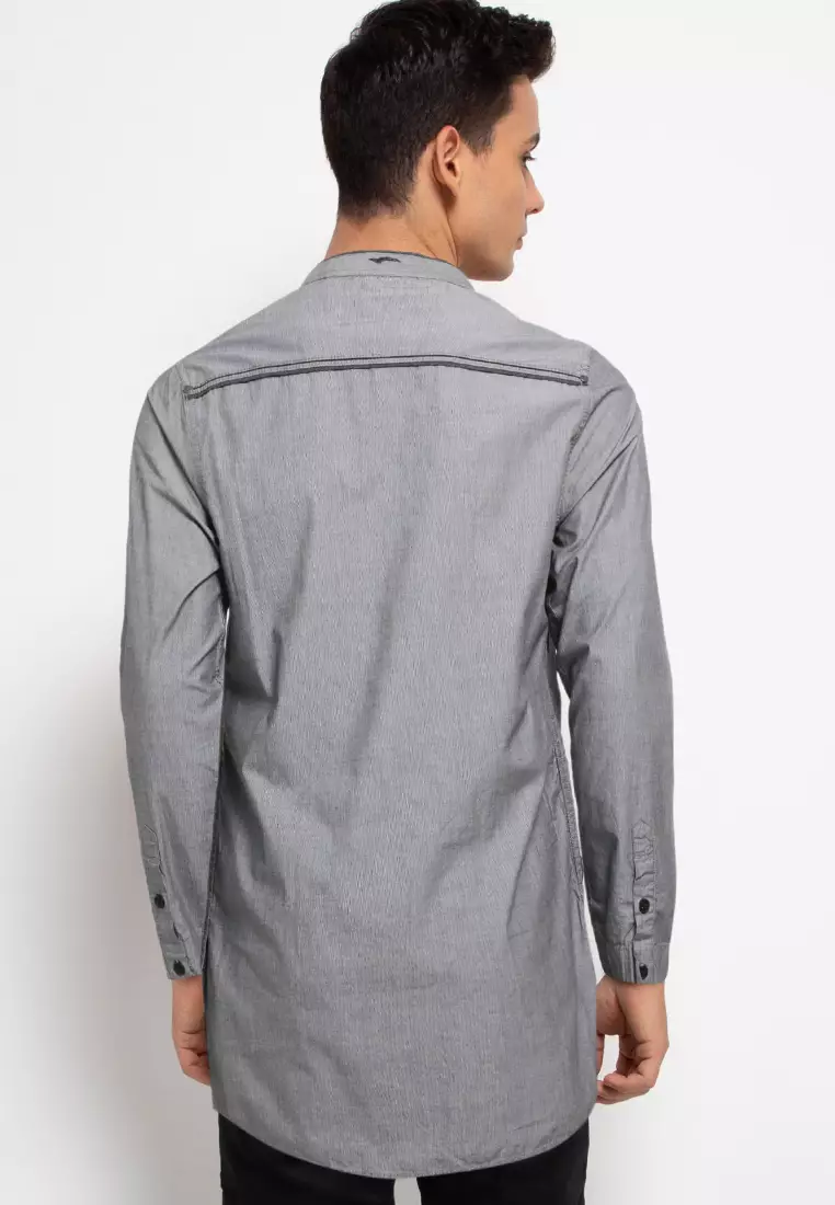 Kemeja Koko Slim Tangan Panjang