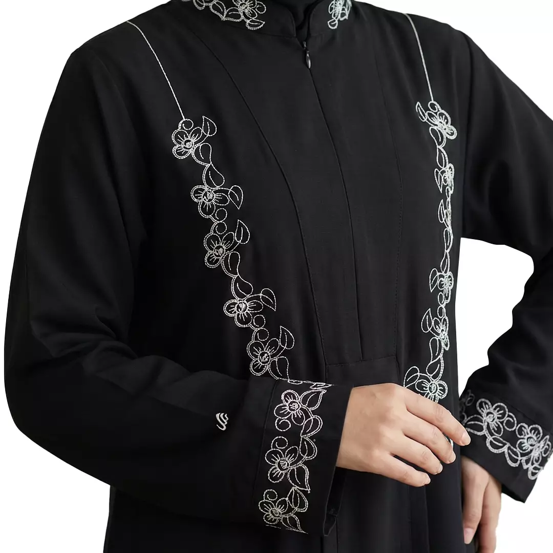 Rabbani - Dress Muslim Wanita Dewasa Lengan Panjang Dresslim Adelina Exclusive - Black