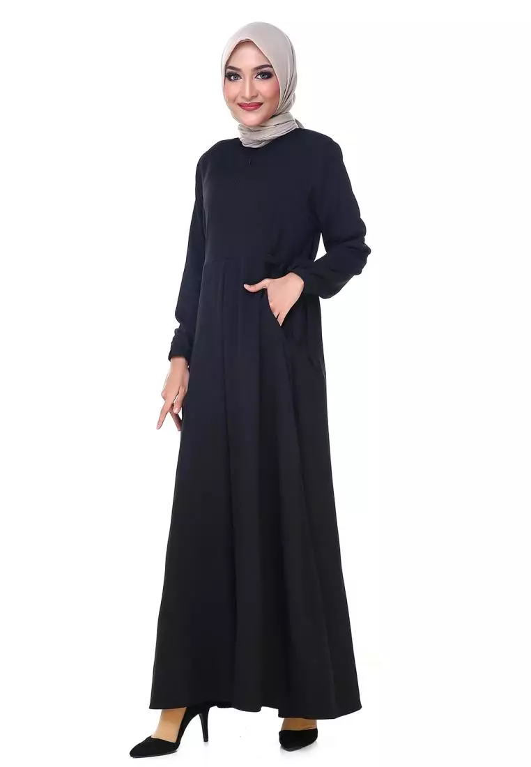 Dress Gamis Namira - Hitam