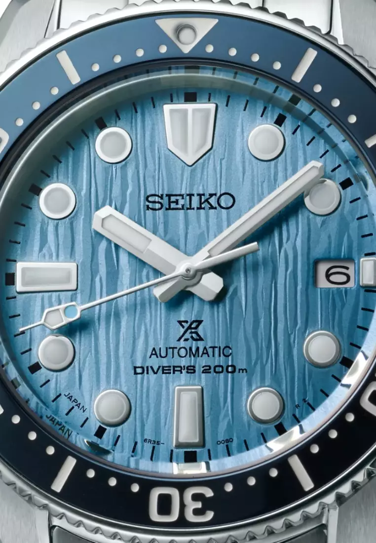 Seiko Prospex Glacier ‘Save the Ocean’ 1968 Re-Interpretation Special Edition Watch SPB299J1
