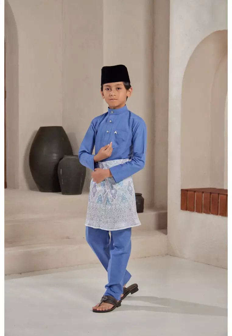 Baju Melayu Moden Cekak Musang for Kids
