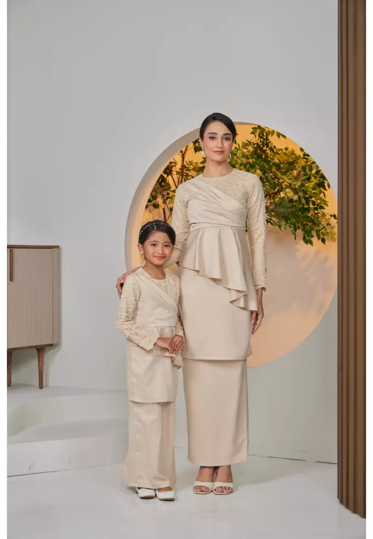 Renda Melinda Kurung Moden For Kids