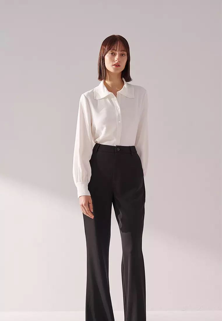 White Button Up Blouse