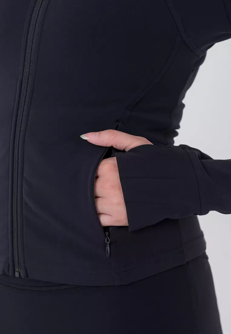 HAPPYFIT Swift Contour Fit Jacket Black