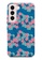 Polar Polar blue Navy Sakura Wave Samsung Galaxy S22 5G Dual-Layer Protective Phone Case (Glossy) 04816ACB3C604CGS_1