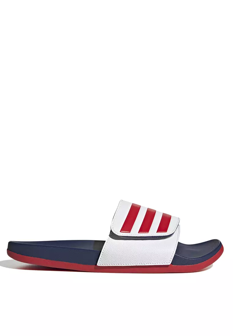 Adjustable adidas store slides