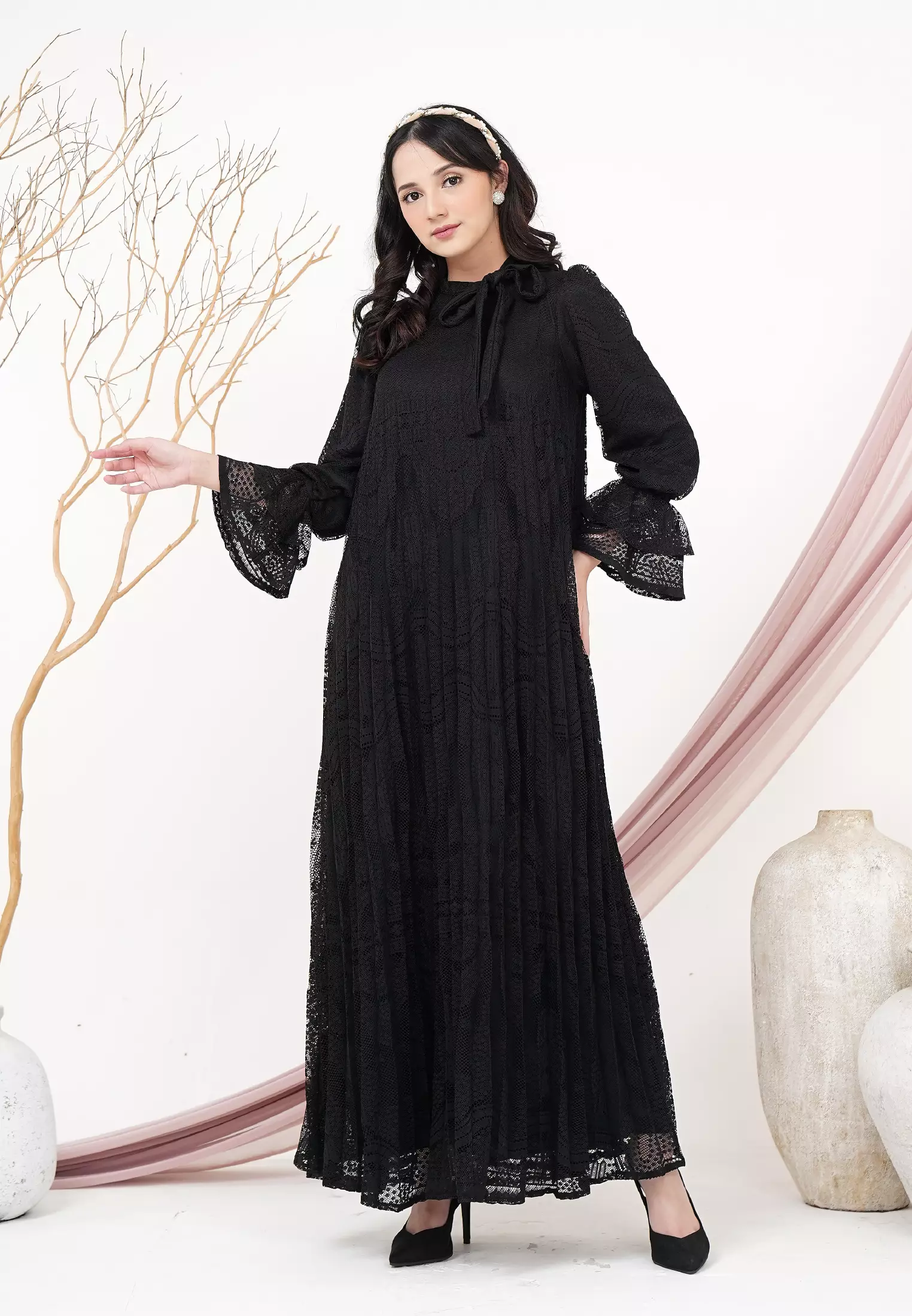 Phylicia Dress - Jet Black