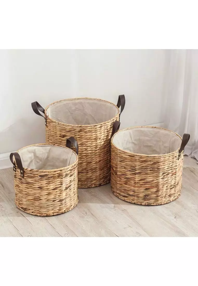 Buy HomesCulture KYRA Nordic Storage Basket (Small) Online ZALORA