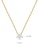 Aquae Jewels yellow Necklace Fairy Flower 18K Gold and Diamonds - Yellow Gold 5F6D1ACB4CE646GS_1