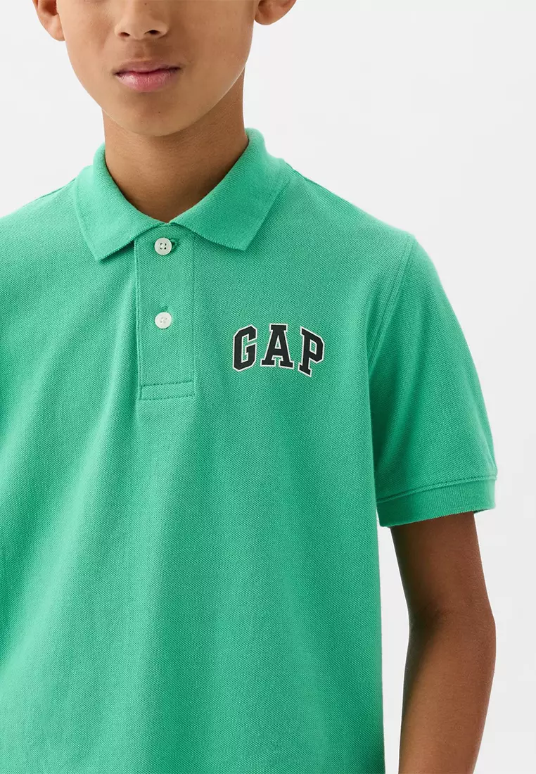 Buy GAP Kids Gap Logo Pique Polo Shirt 2024 Online | ZALORA Philippines