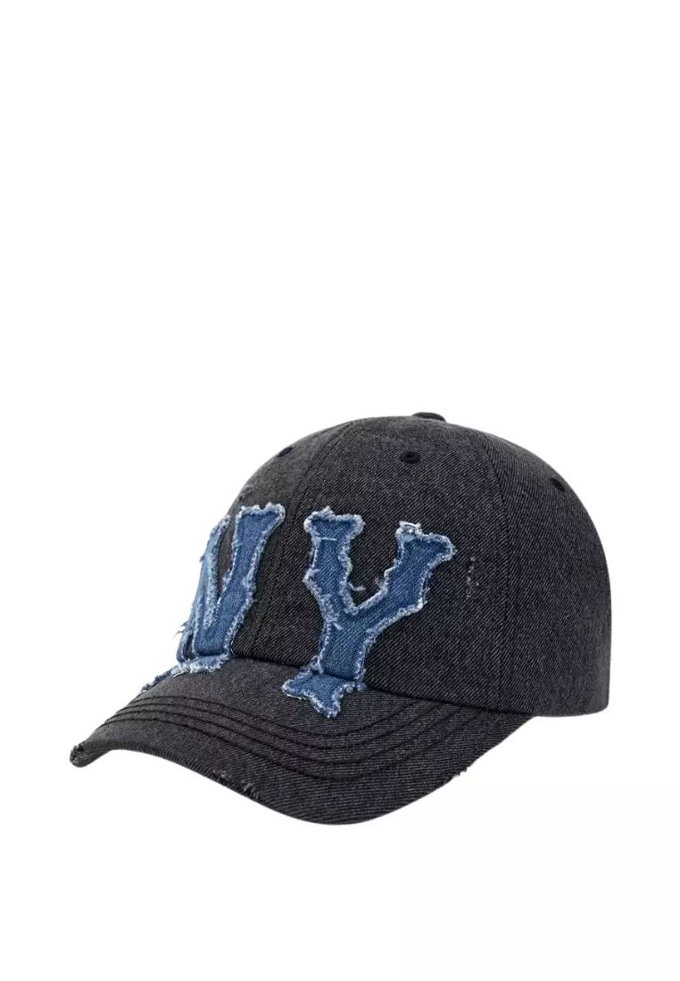 Jual MLB Korea Denim Coopers Unstructured Ball Cap - NY