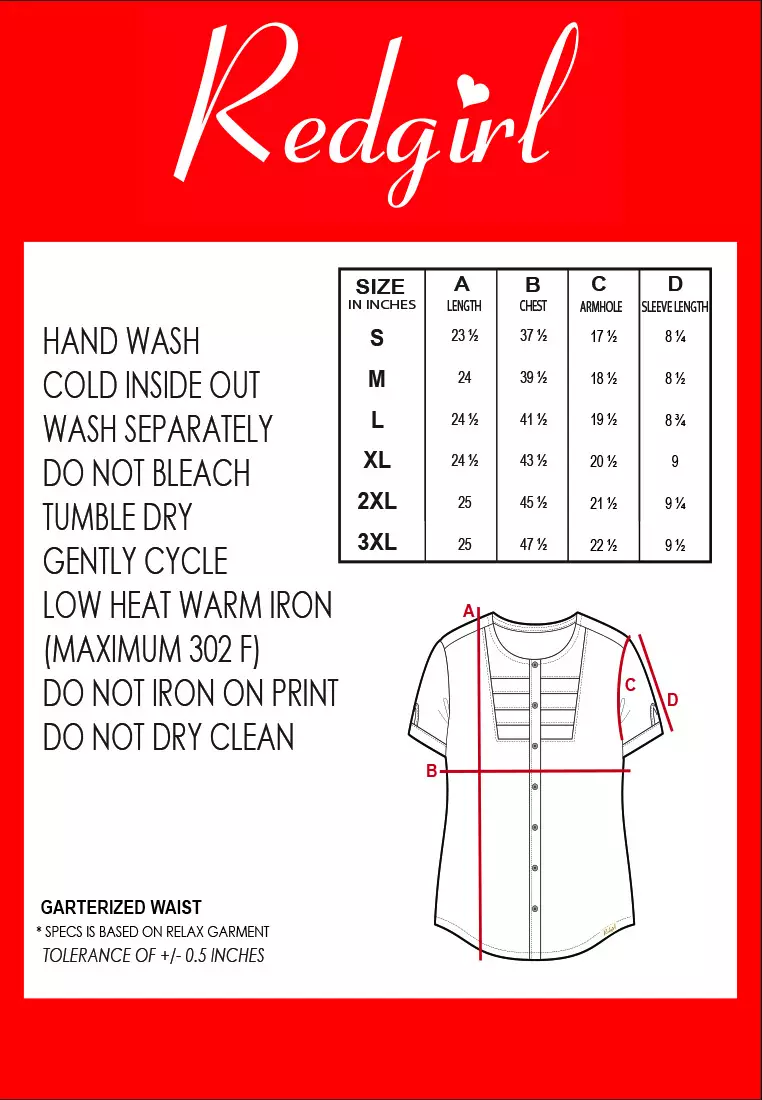 Short Sleeves Roundneck Blouse