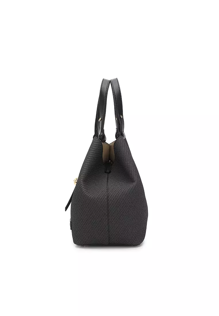 Women's Top Handle Bag / Sling Bag / Crossbody Bag / Shoulder Bag - Black
