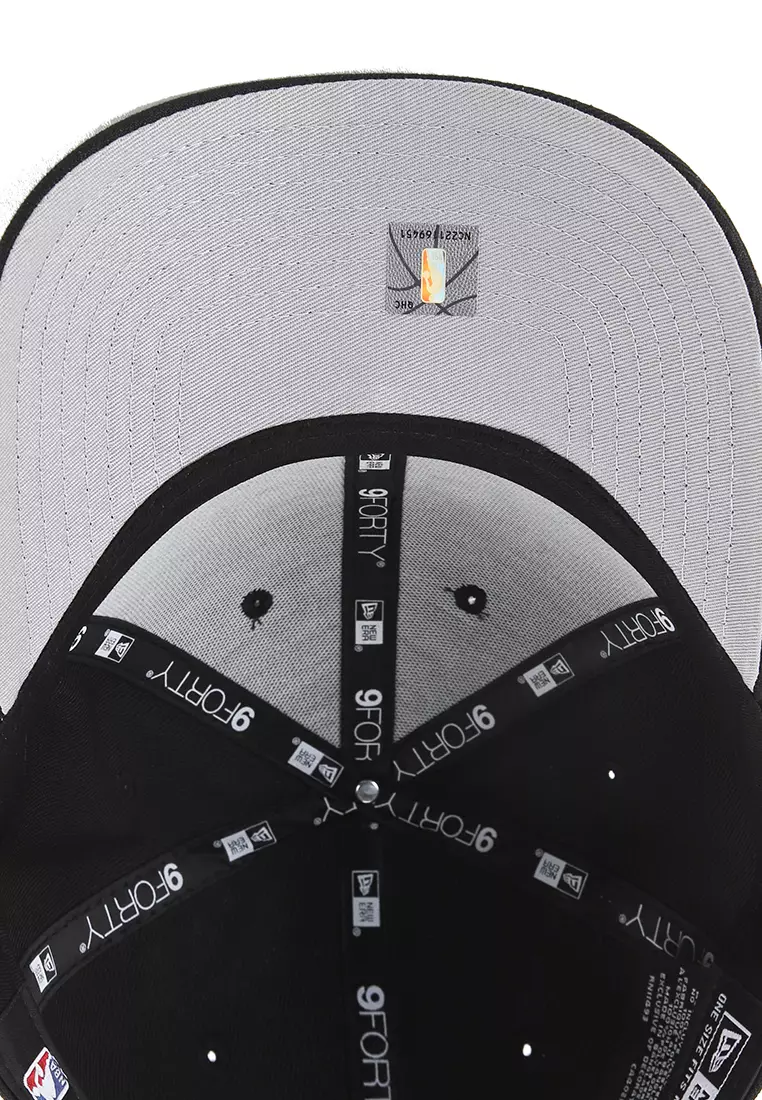 9Forty Snap Chicago Bulls Black Metallic