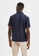 Selected Homme navy Rino Short Sleeves Polo Shirt B6A81AAF7E3DB5GS_2